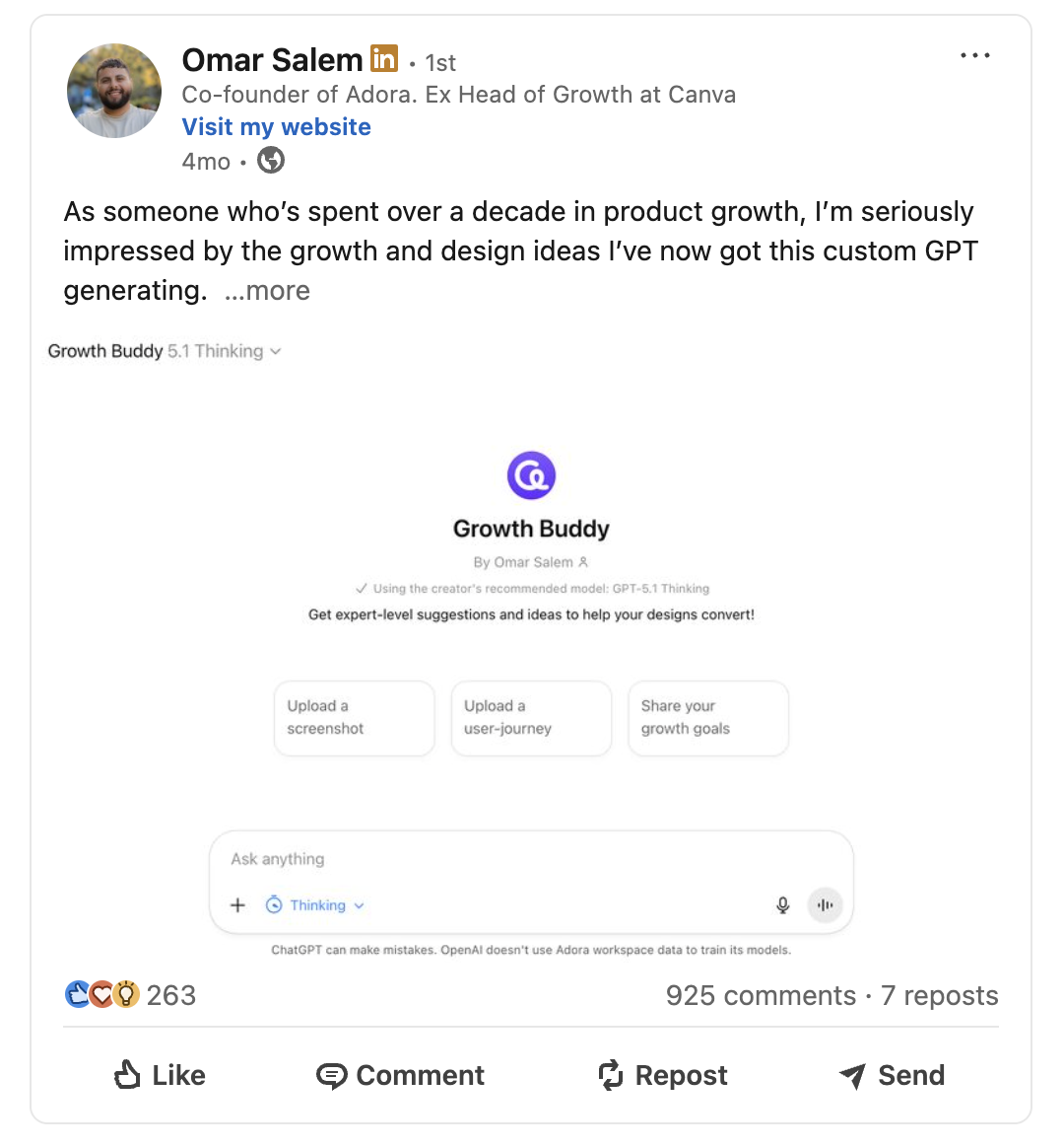 Adora — 925 comments